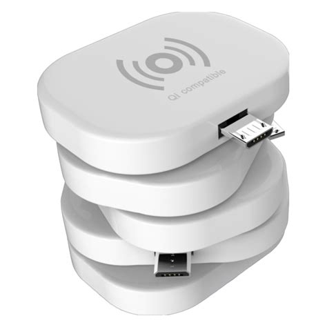 Qi Micro USB Wireless Charging Receiver Adapter