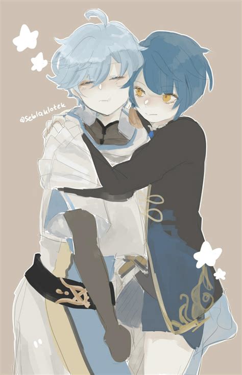 Xingqiu and Chongyun by moyslp on DeviantArt