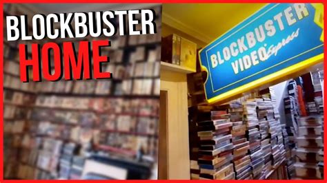 Man obsessed with VHS tapes creates Blockbuster video store in his home ...