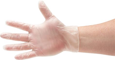 Amazon.com: Disposable Food Gloves, Vinal Cooking Gloves, Clear, Size Large, 2.0 Mil Thick, 1000 ...