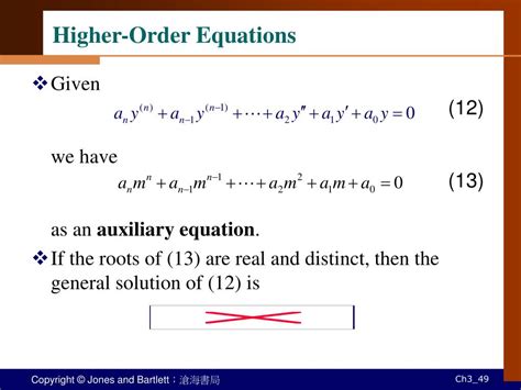 PPT - Higher-Order Differential Equations PowerPoint Presentation, free ...