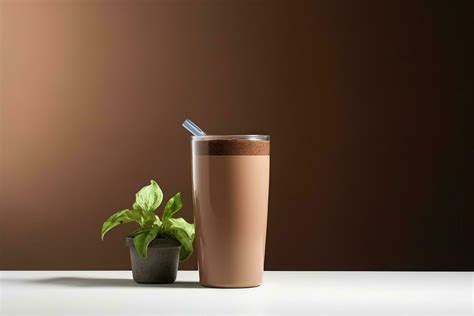 Chocolate protein shake 29561942 Stock Photo at Vecteezy