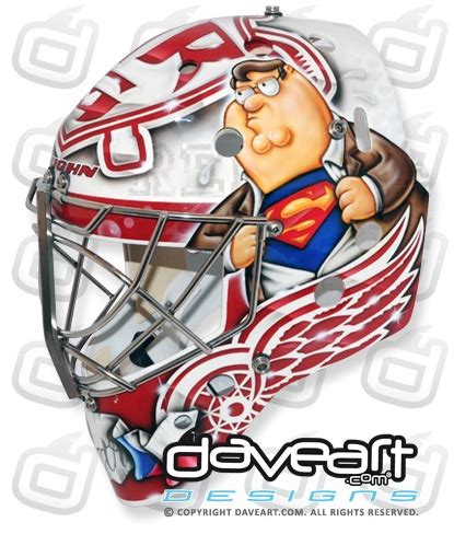 Red Wings goalie prospect Petr Mrazek has a Superman Peter Griffin on ...