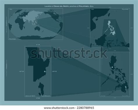 Davao Del Norte Province Philippines Diagram Stock Illustration ...