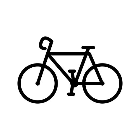 Vector Bicycle Icon 422548 Vector Art at Vecteezy