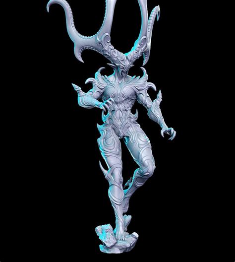 Ifrit XIV Final Fantasy Fan Art Miniature - Etsy