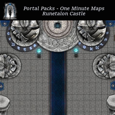 Portal Packs - One Minute Maps - Runetalon Castle | Roll20 Marketplace ...