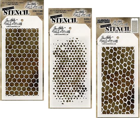 11 Awesome Airbrush Stencils for Miniatures (Tips, Tricks) - Tangible Day | Stencils, Tim holtz ...