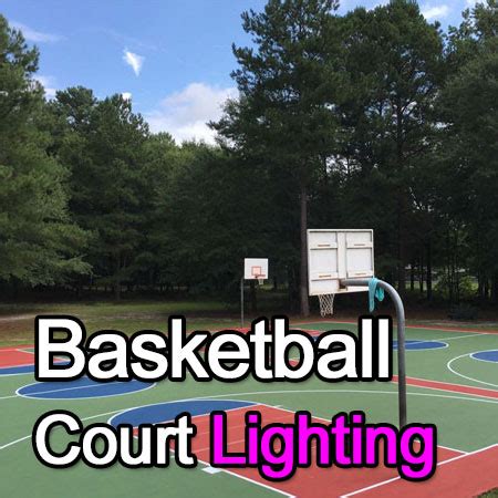 Basketball Court LED Lighting Outdoor Indoor - MECREE