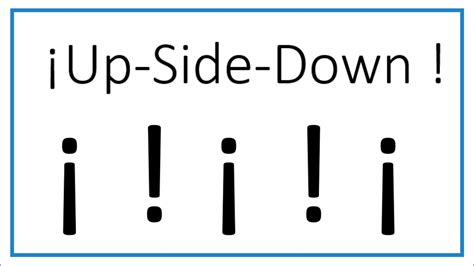 ¡How to put an Upside-Down Exclamation Point in Microsoft Word! - YouTube