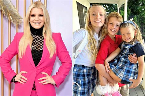 Jessica Simpson Shares Photos of All Three Kids on First Day of School