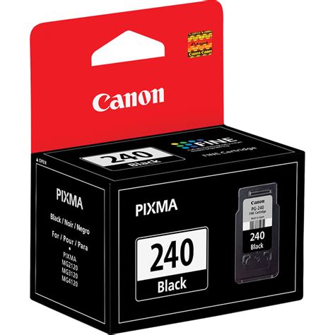 Canon PG-240 Black Ink Cartridge 5207B001 B&H Photo Video