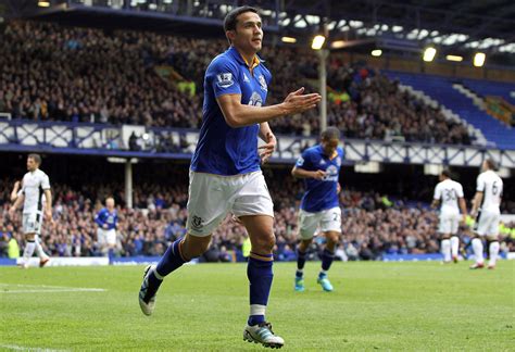 Tim Cahill's Everton career in pictures