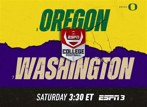 Watch Oregon vs Washington on Sling