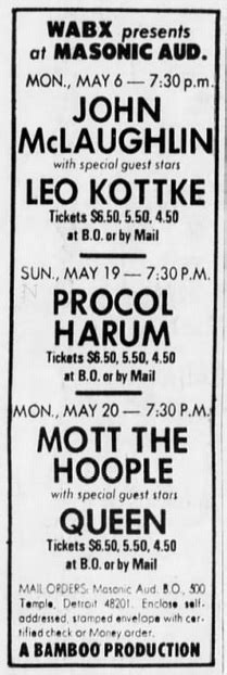 Mott the Hoople | The Concert Database