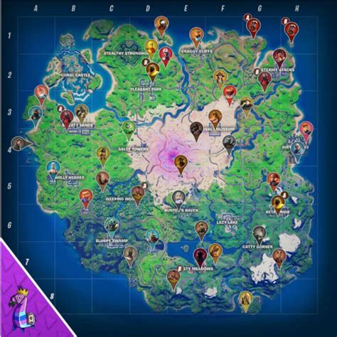 All Fortnite Season 5 NPC Locations