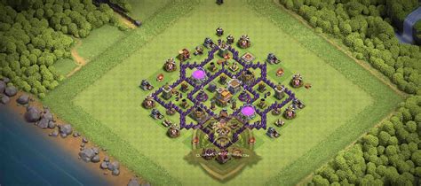 Anti Everything TH7 War Base Design