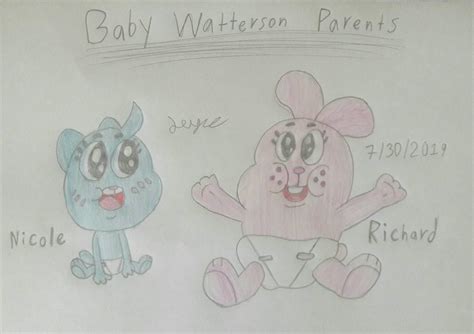 Baby Watterson Parents by HarmonyBunny2024 on DeviantArt