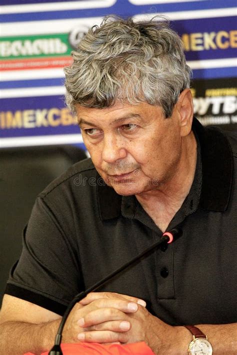 Mircea Lucescu, Coach of FC Editorial Photography - Image of press ...