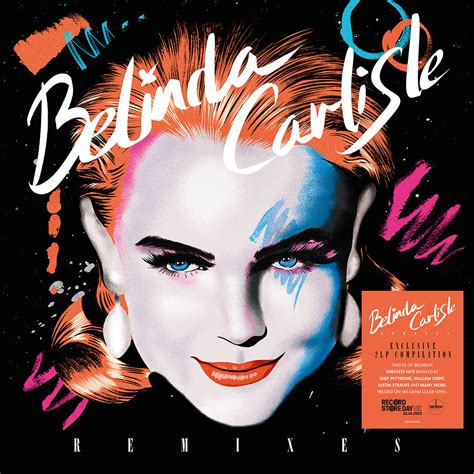 BELINDA CARLISLE - Remixes - 2LP - Clear Vinyl [RSD23]