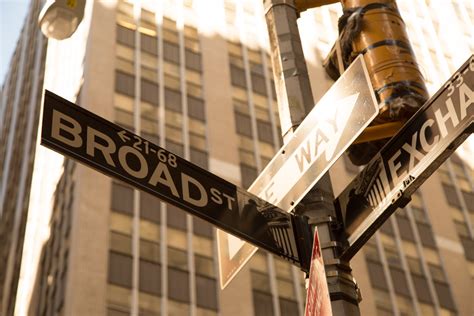 Street Sign Of Broadway Free Stock Photo - Public Domain Pictures