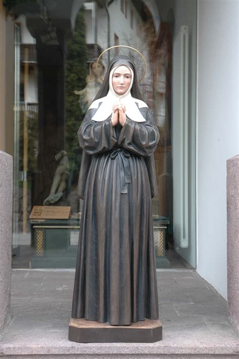 Wooden statue of St.Bernadette - Ferdinand Stuflesser 1875