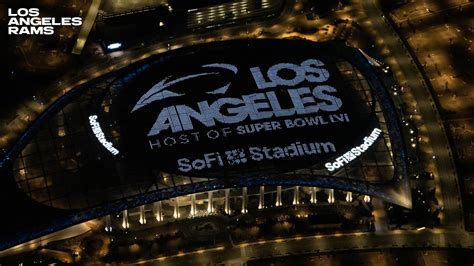 How SoFi Stadium airs live football and other aerial visuals on its roof