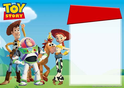 Toy Story Invitation Template Free - Printable Word Searches