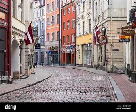 Riga Old Town Stock Photo - Alamy