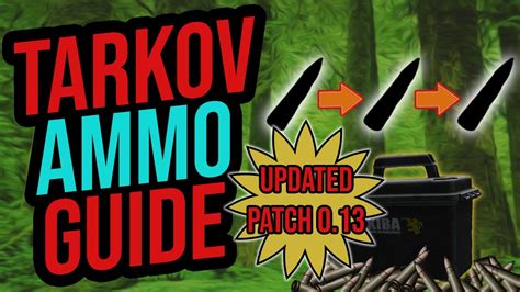 Tarkov Ammo Guide and Tier List Patch 0.13 | Escape from Tarkov Guide ...