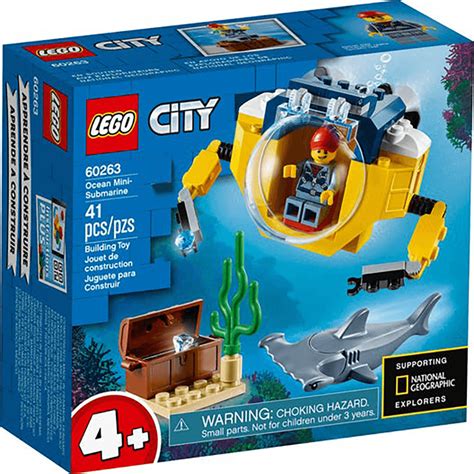 LEGO City Ocean Exploration Mini-Submarine - 60263 - Toys And Games ...