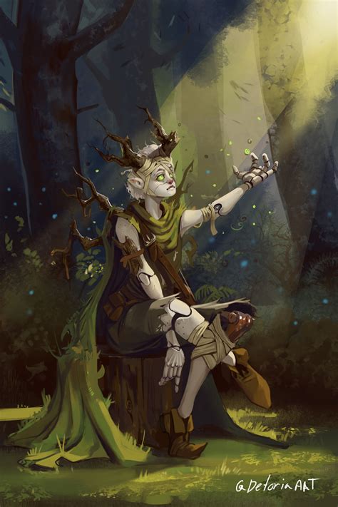 ArtStation - DnD Character Art, Druid