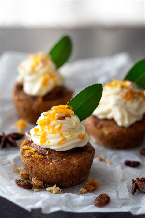 Ina Garten Carrot Cake Cupcakes - Delish Sides