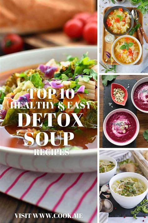 TOP 10 Healthy & Easy Detox Soup Recipes - Cook.me Recipes