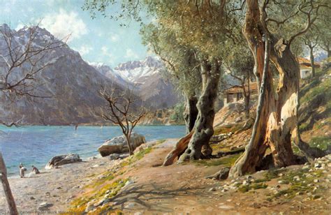 Museum Art Reproductions Torbole by Peder Mork Monsted (1859-1941 ...