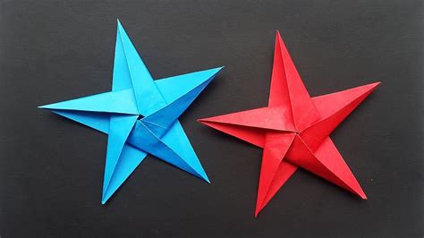 How to Make Paper Star (Origami Stars) for Christmas ⭐ DIY Christmas ...