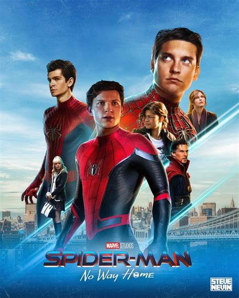 SPIDER-MAN: NO WAY HOME Fan-Made Poster Brings Together The Web-Slinger ...