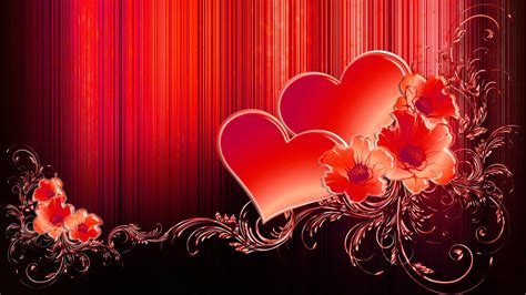 Valentine Hearts wallpaper | love | Wallpaper Better