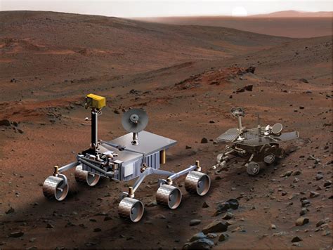 Mars Rovers Spirit And Opportunity - Pics about space