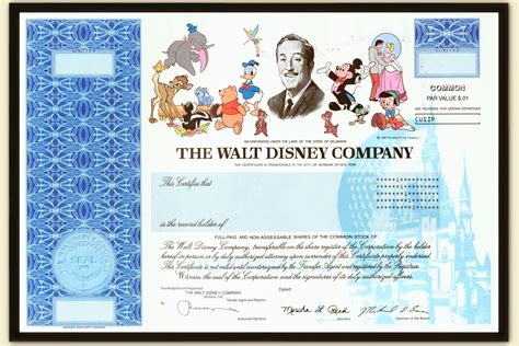 Disney stock certificates off to Never Never Land | Long Island ...