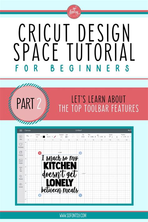 Cricut Design Space Tutorial for Beginners - Part 2 | So Fontsy Blog