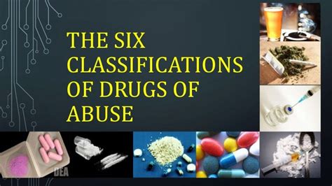 The Six Classifications of Drugs of Abuse (Grade 9 (Mapeh) Health Les…