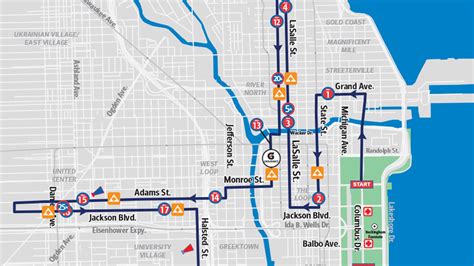 anchura Viaje Caso Wardian chicago marathon route map exposición ...