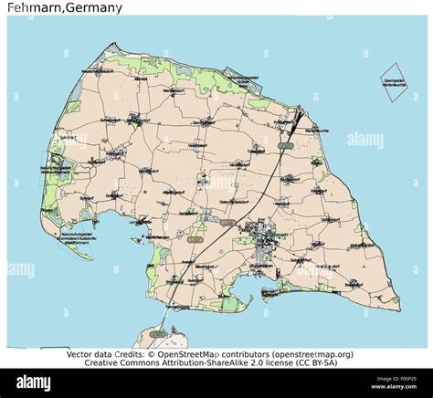 Fehmarn island Germany Country city island state location map Stock Vector Art & Illustration ...