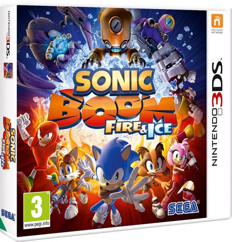 Sonic Boom: Fire & Ice - Gameplay footage (race, boss battle), screens ...