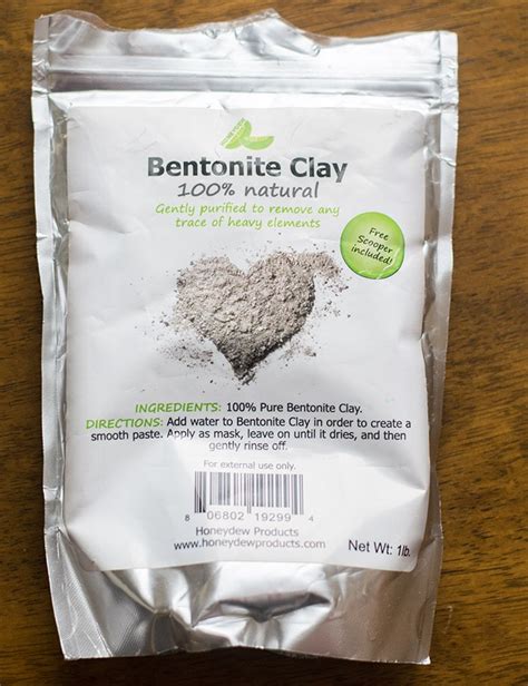 Bentonite Clay Face Mask - Thrift and Spice