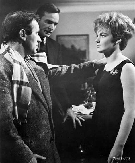 Freddie Francis directs David Knight and Moira Redmond in NIGHTMARE (1964). | Hammer films ...