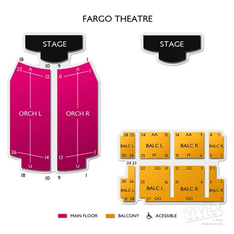 Fargo Theatre Tickets – Fargo Theatre Information – Fargo Theatre Seating Chart