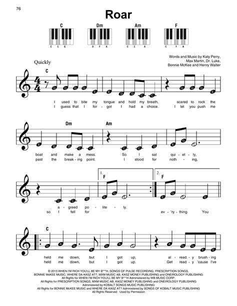 Roar | Sheet Music Direct