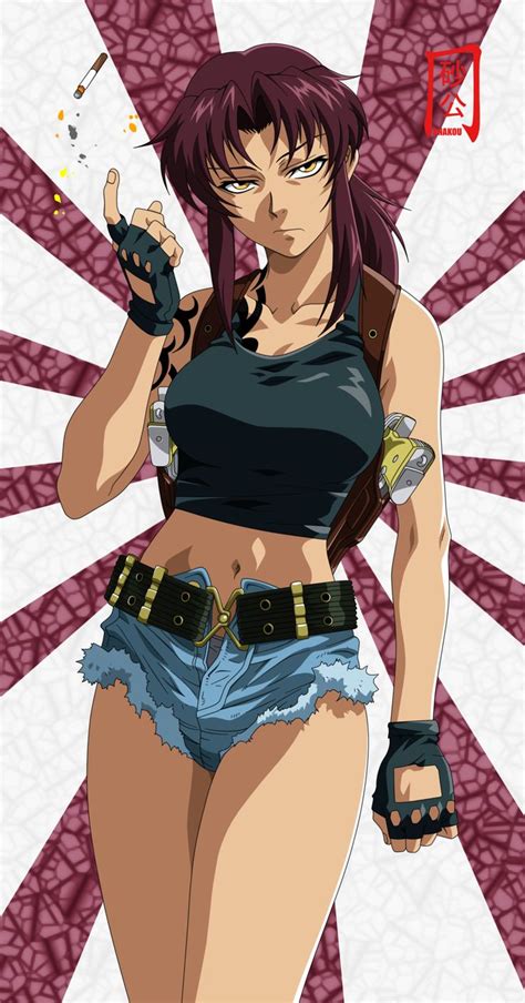 black lagoon Revy - Google Search | Black lagoon, Black lagoon anime, Female character design